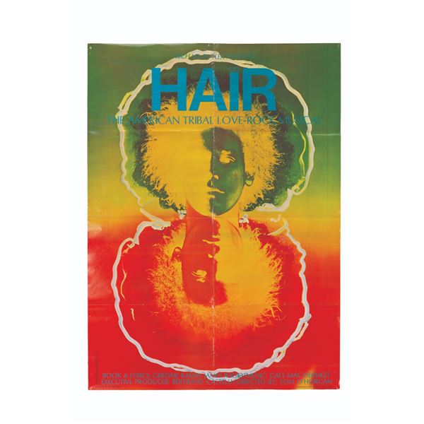 A "Hair" Original Broadway Production Poster.