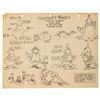 Image 2 : A Pair of "Gulliver's Travels" Model Sheets.