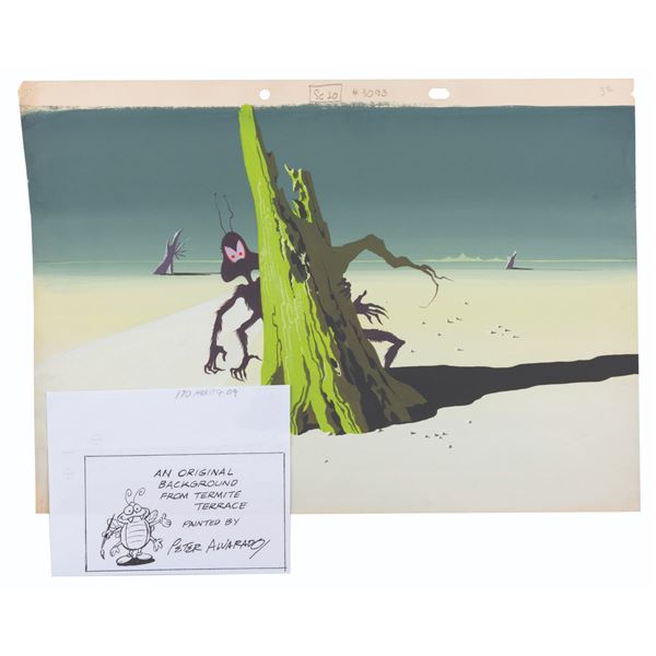 A "So Much for So Little" Original Production Background.