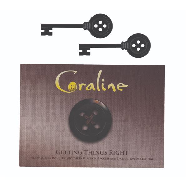 A Coraline: Getting Things Right Book and Keys.