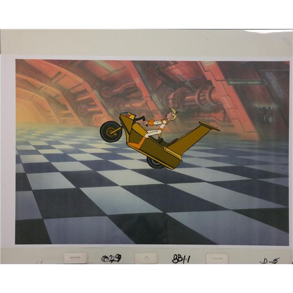 A "Space Ace" Original Multi-Layer Production Cel.