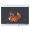 Image 2 : "An American Tail: Fievel Goes West" Production Cel & Spielberg Signature.
