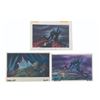 Image 1 : Three "Thumbelina" Color Key Concept Paintings.