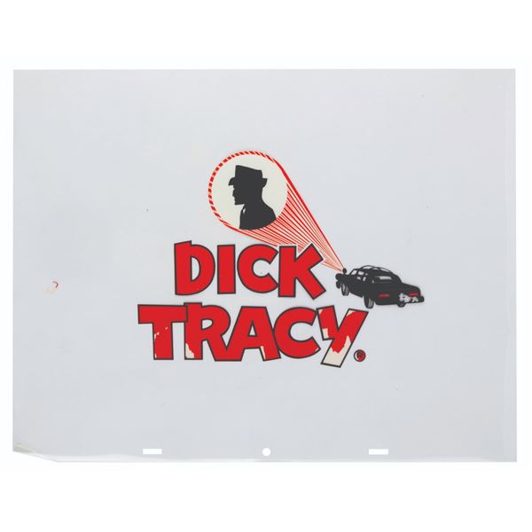 A "Dick Tracy" Original Title Cel.