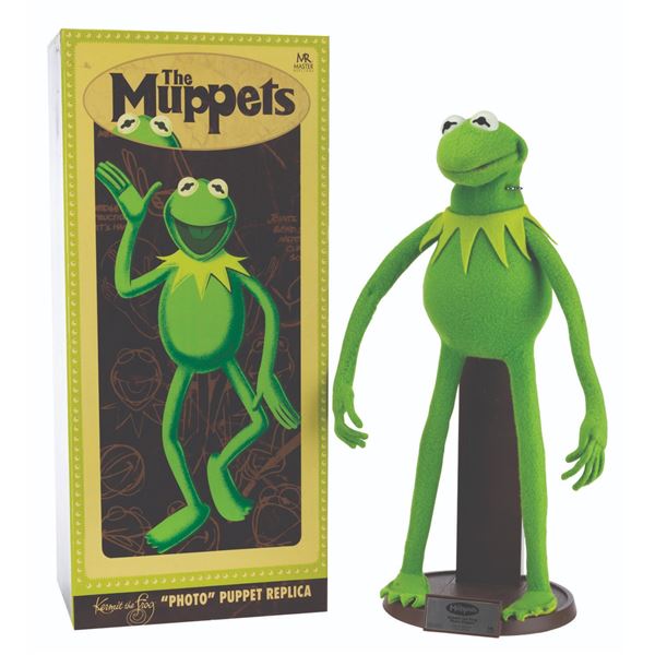 An Artist Proof Kermit the Frog Photo Puppet Replica.