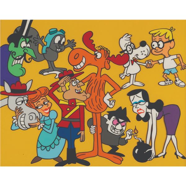 A Jay Ward Unsealed #1 Scene Cel.