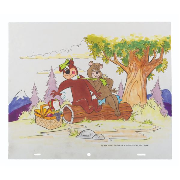 "The Yogi Bear Show" Rare Original Publicity Art.