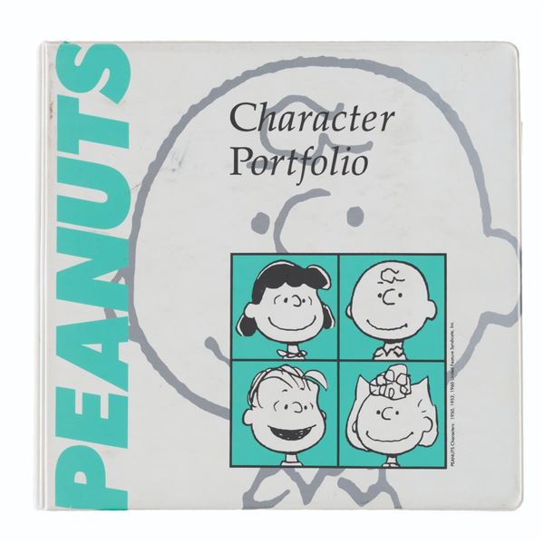 A "Peanuts" Character Portfolio Style Guide.
