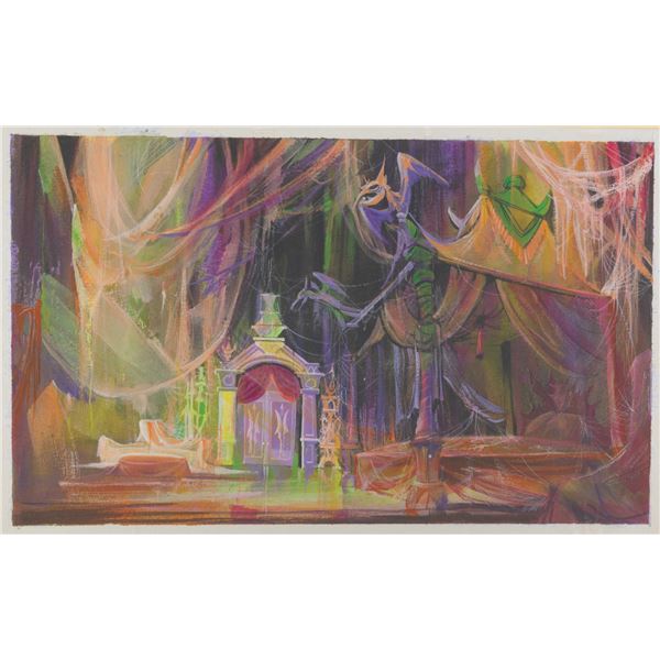 A "Tiny Toon Adventures" Walt Peregoy Background Concept.