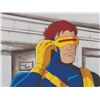 Image 6 : An "X-Men: The Animated Series" Cyclops Production Cel and Background.