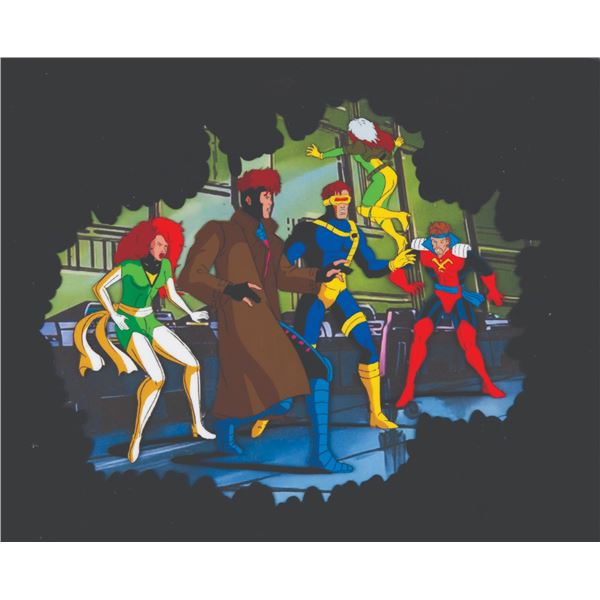 An "X-Men: The Animated Series" Multi-Layer Production Cel.