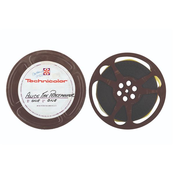 An "Alice the Peacemaker" Film Reel.