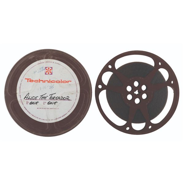An "Alice the Toreador" Film Reel.