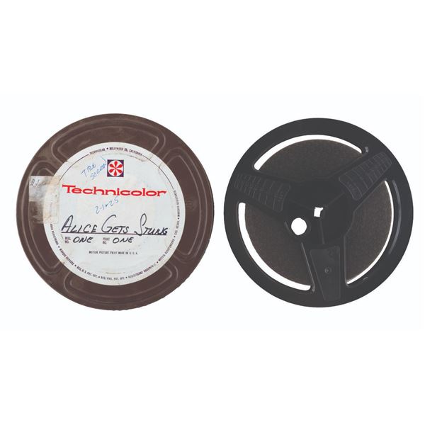 An "Alice Gets Stung" Film Reel.