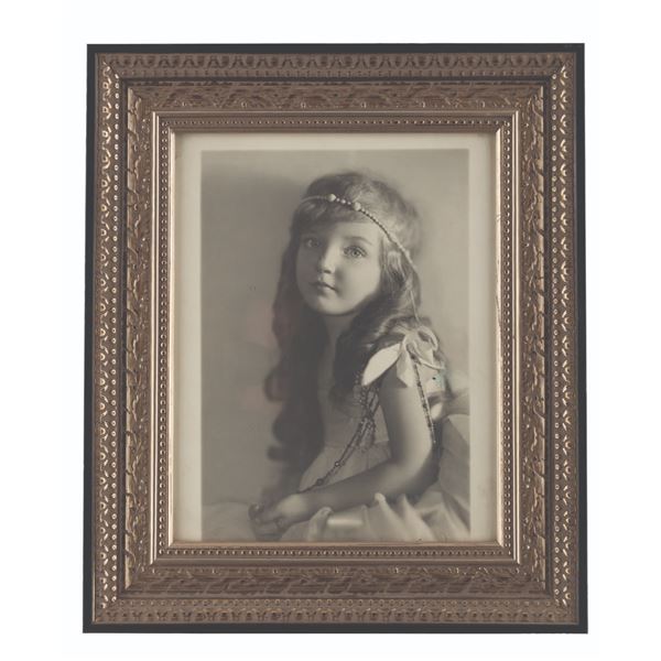 A Framed Photo of Virginia Davis.