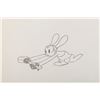 Image 1 : A "Rival Romeos" Oswald the Lucky Rabbit Production Drawing.