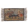 Image 1 : A "Tortoise and the Hare" Italian Rug.
