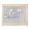 Image 1 : A "Snow White and the Seven Dwarfs" Background Layout Drawing.