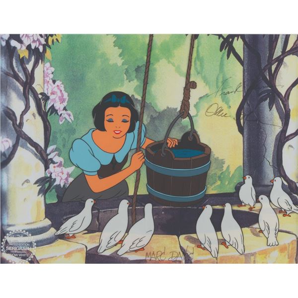 A Multi-Signed "Snow White and the Seven Dwarfs" Serigraph Cel.