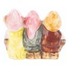 Image 11 : A "Snow White" Ceramic Toothbrush Holder and Soap Dish Collection.