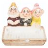 Image 8 : A "Snow White" Ceramic Toothbrush Holder and Soap Dish Collection.