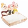 Image 9 : A "Snow White" Ceramic Toothbrush Holder and Soap Dish Collection.