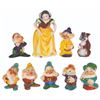 Image 1 : A "Snow White" Ceramic Figurine Set by Zaccagnini.