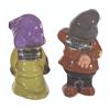 Image 8 : A Rare Set of Large "Snow White and the Seven Dwarfs" Figurines.
