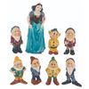 Image 1 : A "Snow White and the Seven Dwarfs" Brayton Laguna Figurine Set.