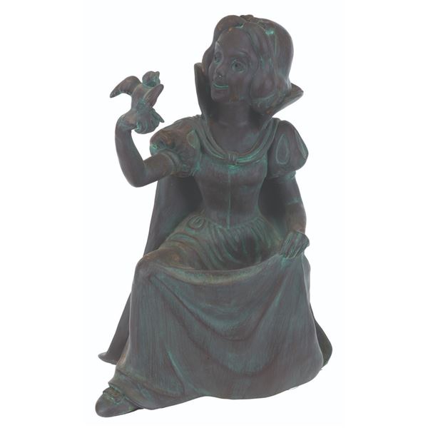 A Disney Catalog Snow White Bird Feeder.
