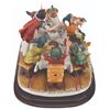 Image 4 : A "Snow White and the Seven Dwarfs" Having Dinner Capodimonte Sculpture.