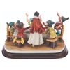 Image 5 : A "Snow White and the Seven Dwarfs" Having Dinner Capodimonte Sculpture.
