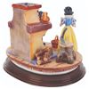 Image 7 : A "Snow White and the Witch" Capodimonte Sculpture.