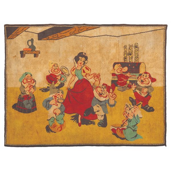 A "Snow White and the Seven Dwarfs" Rug.