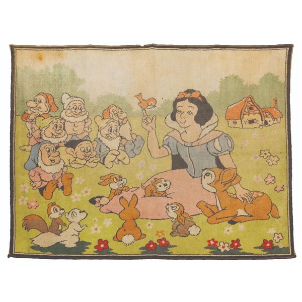 A "Snow White and the Seven Dwarfs" Rug.