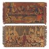 Image 1 : A Pair of "Snow White and the Seven Dwarfs" Tapestries.
