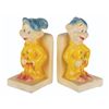 Image 1 : A Set of "Snow White" Dopey Bookends by La Mode.