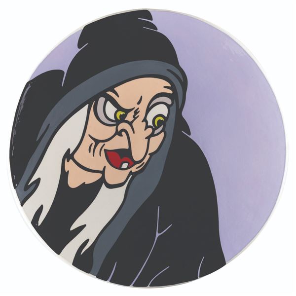 A "Snow White and the Seven Dwarfs" Old Hag Charger Plate.