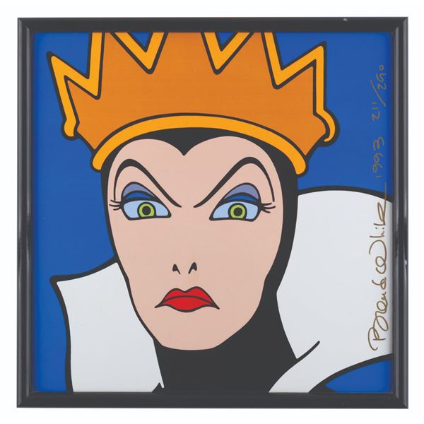 A Limited Edition Evil Queen Tile by Brenda White.