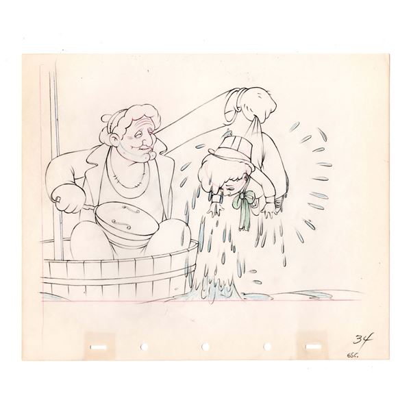 A "Mother Goose Goes Hollywood" Production Drawing.