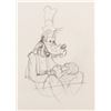 Image 1 : A "Mickey's Trailer" Goofy Production Drawing.