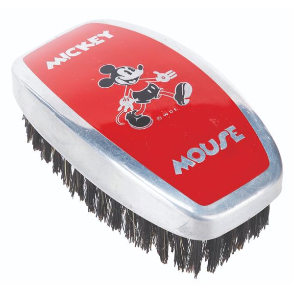 A 1930s Mickey Mouse Shoe Brush.