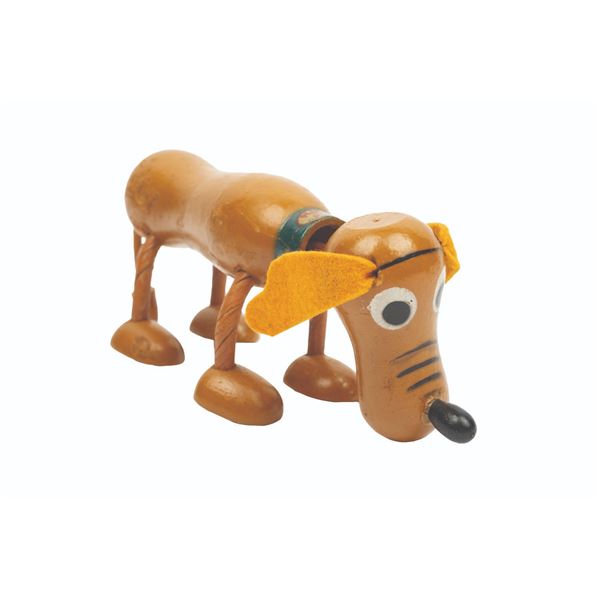 A Large Pluto the Pup Fun-E-Flex by Borgfeldt.