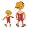 Image 6 : A Pair of Wooden "Pinocchio" Dolls.