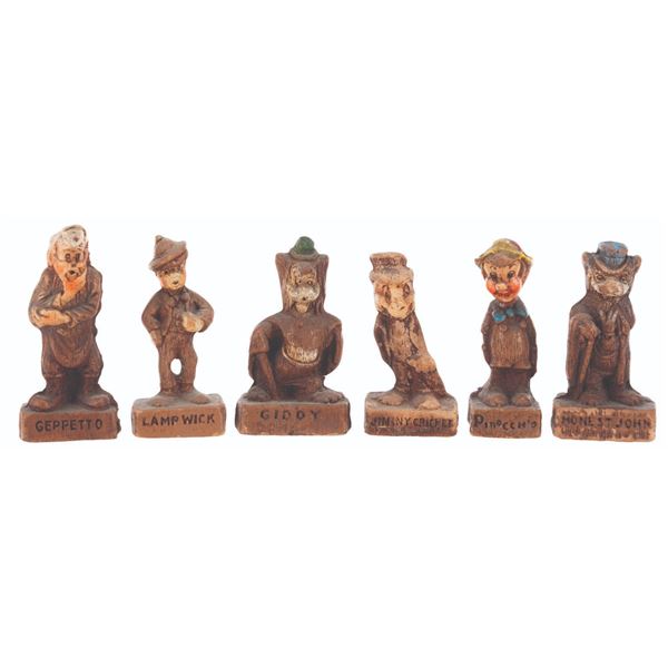Miniature "Pinocchio" Figurines by Multi Products of Chicago.