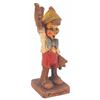 Image 5 : A Collection of Large "Pinocchio" Figurines by Multi Products of Chicago.