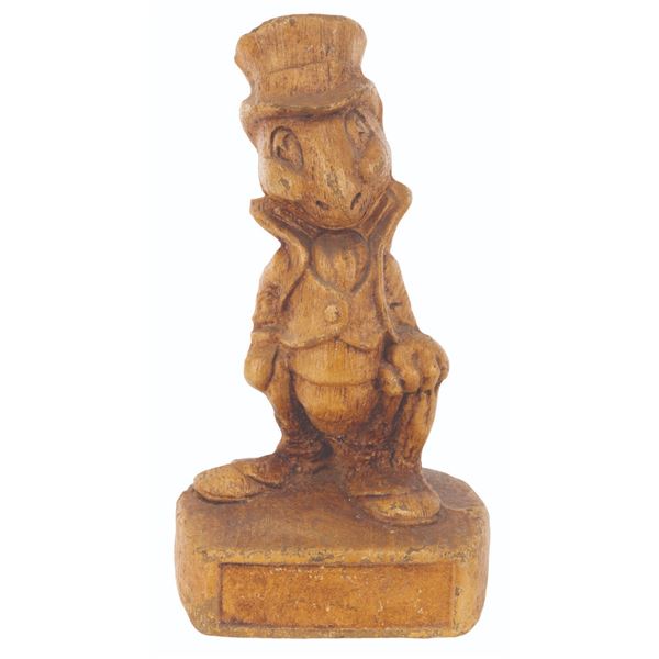 A Jiminy Cricket Syroco Figurine.