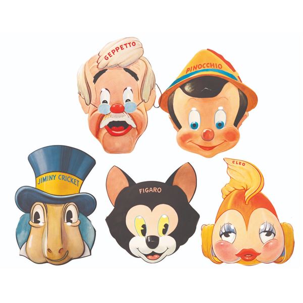 A Gillette "Pinocchio" Masks Premium Set.