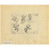 Image 1 : A "Fantasia" Dancing Satyrs Original Concept Drawing.