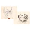 Image 3 : A Pair of "Fantasia" Night on Bald Mountain Production Drawings.